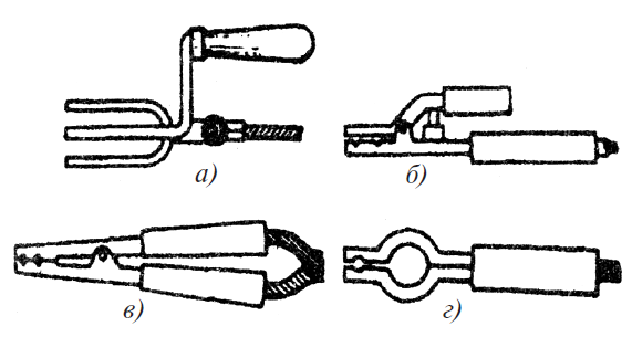 Какая должна быть длина сварочного кабеля. Электрододержатели для ручной дуговой сварки схема. Электрододержатель пассатижный схема. Электродержатель пружинный схема. Электрододержатель винтового типа для сварки.